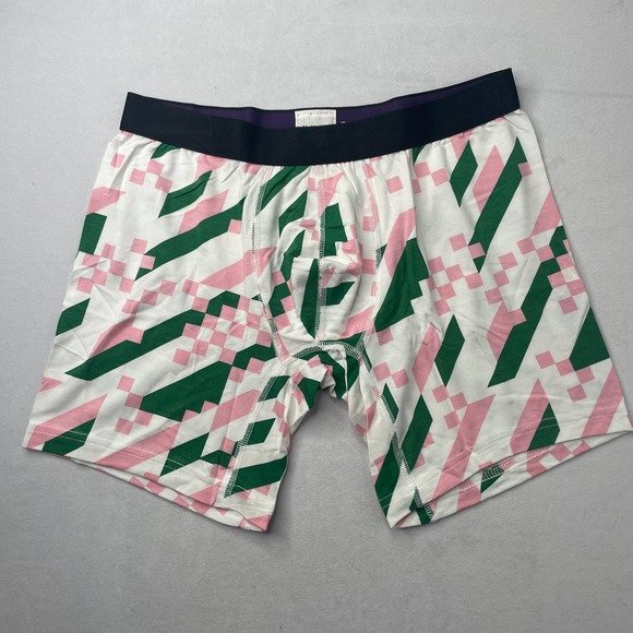 MeUndies Men's Retro Geometric Print Boxer Brief Underware Size Medium - Picture 1 of 3